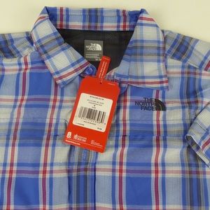 The North Face Vented Hiking Camp Shirt Plaid NWT